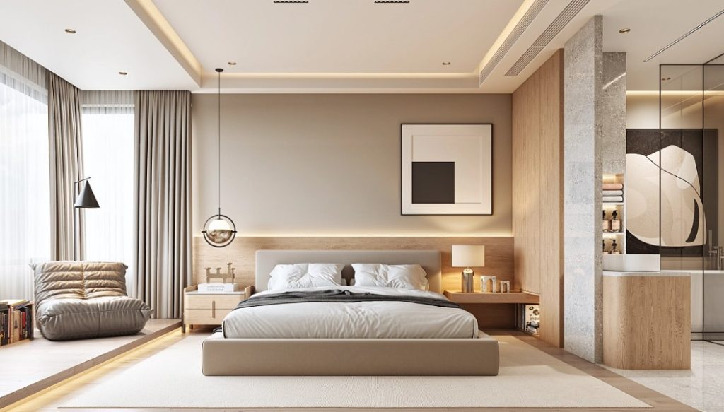 Phòng ngủ tối giản | 15+ Thiết kế dành cho người ưa sự đơn giản