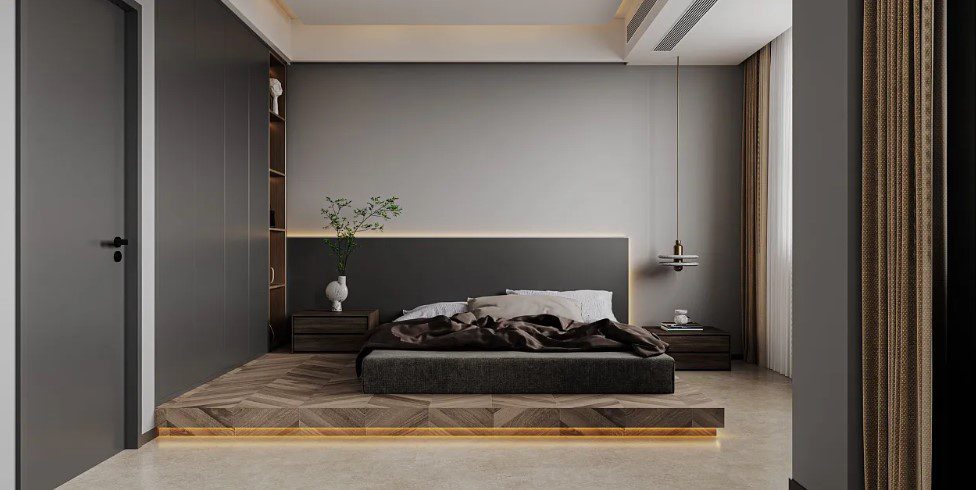Tuyển chọn 21 mẫu phòng ngủ màu xám hiện đại nhẹ nhàng ấn tượng